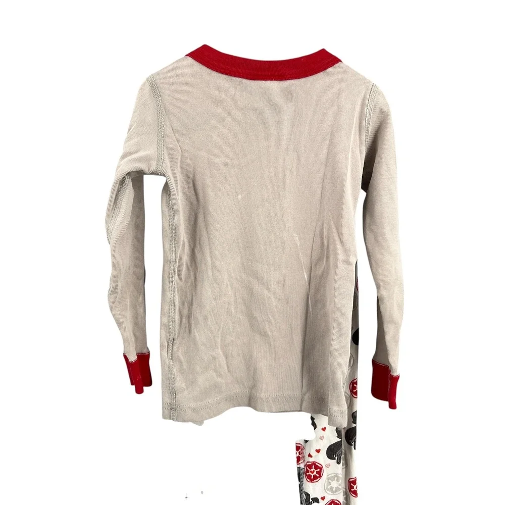 Hanna Andersson Star Wars Pajamas Organic Cotton Kids Size 4 Darth Vader‎